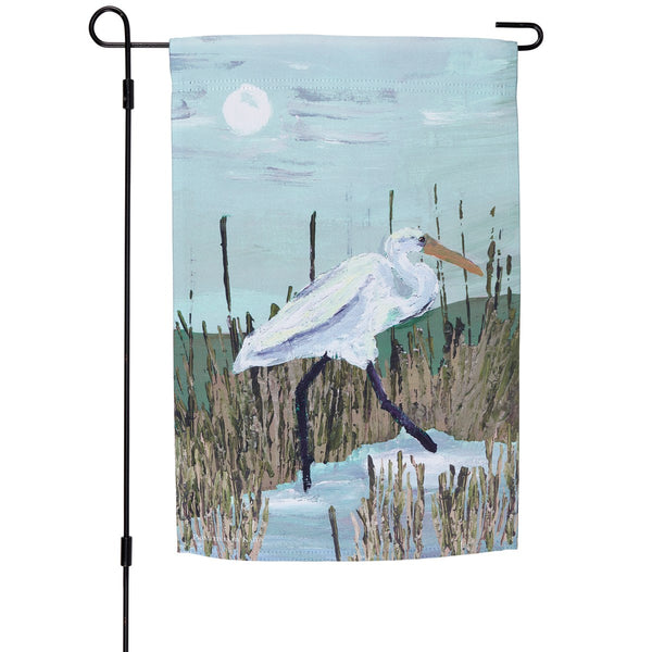 Heron Garden Flag