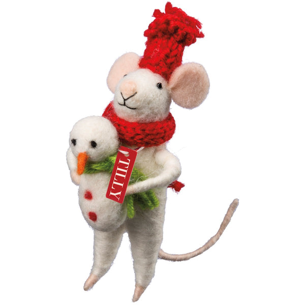 Tilly Christmas Mouse/Snowman