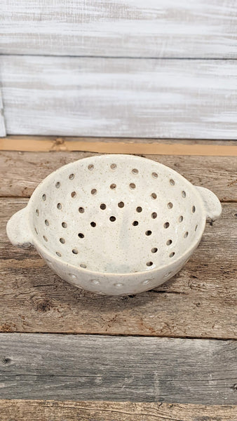 Stoneware Colander Bowl