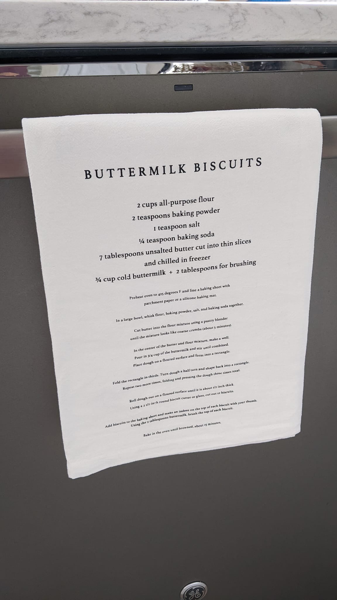 Buttermilk Biscuits Tea Towel