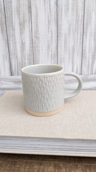Grey Stoneware Mug, 4 Styles
