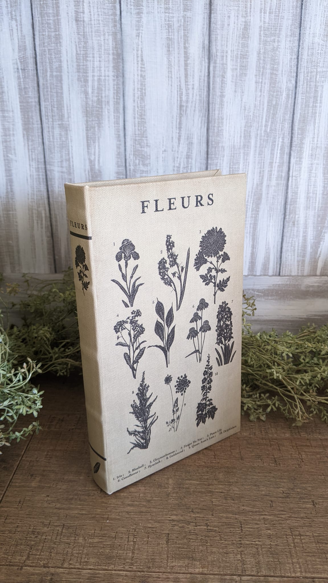 fleurs garden book box