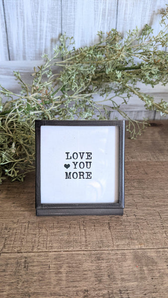 Love Notes Mini Easel Sign