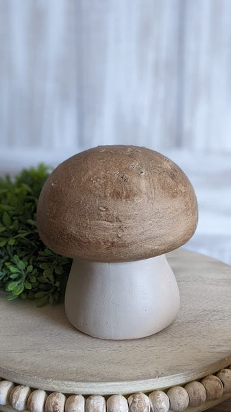 Ceramic Button Mushroom