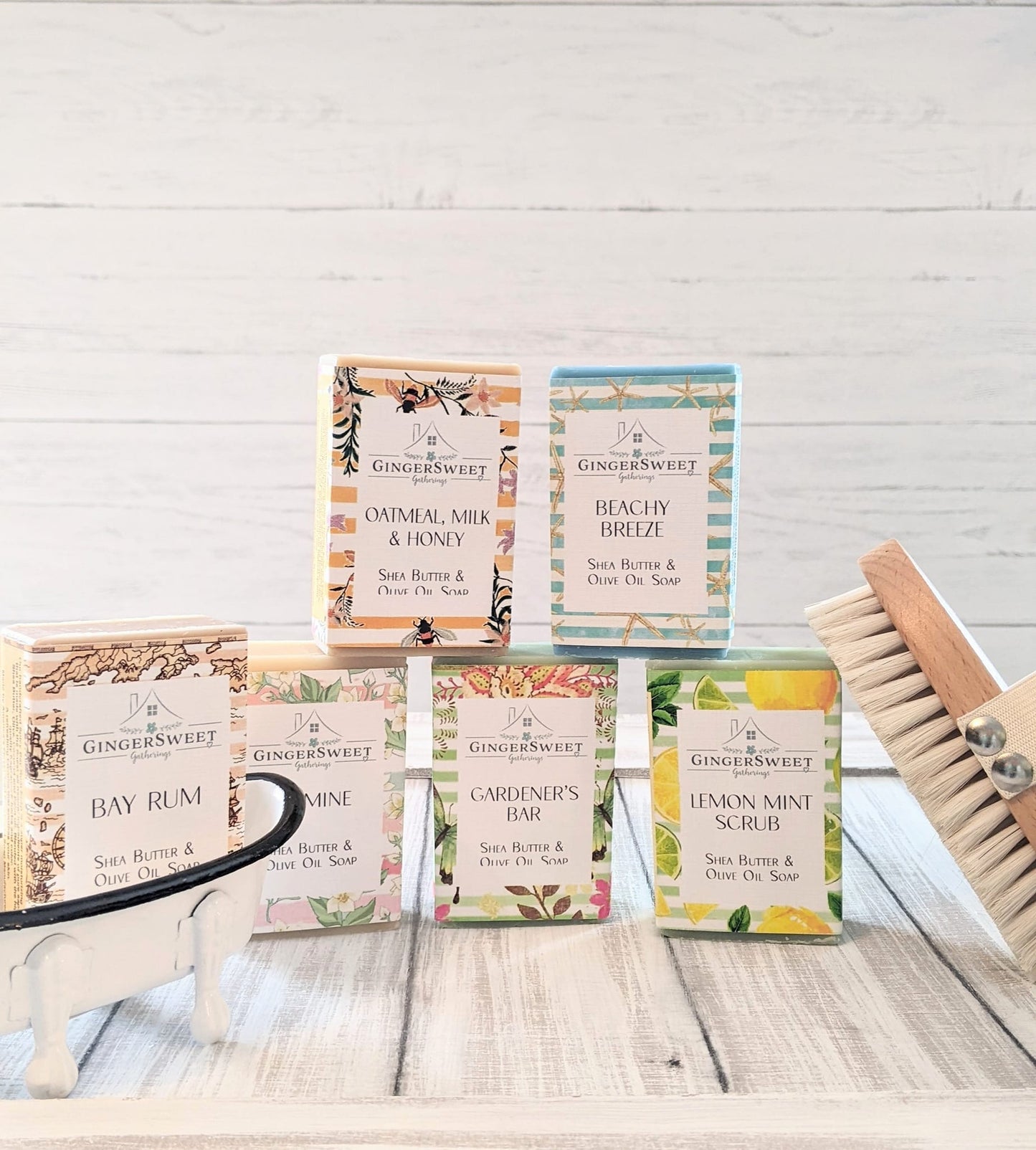 GingerSweet Exclusive Shea Butter + Olive Oil Soap