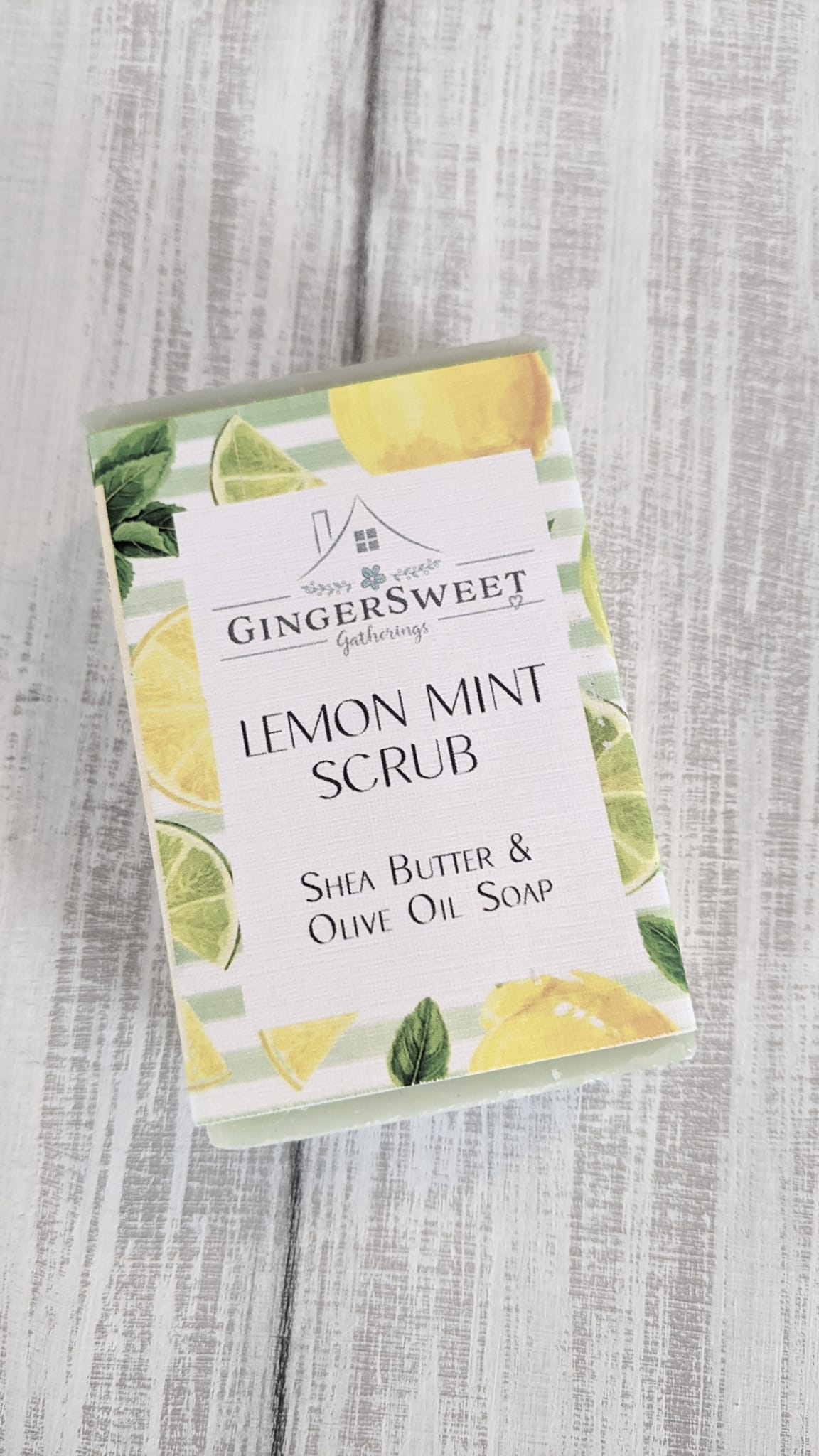 GingerSweet Exclusive Shea Butter + Olive Oil Soap