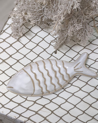 Stoneware Fish Dish