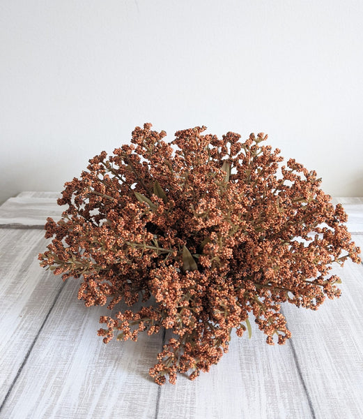 Pumpkin Astilbe Half-Sphere