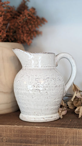 Artesian Stoneware Pitcher