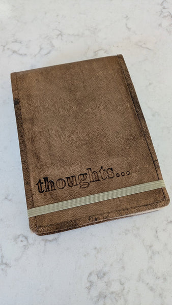 Leather Thoughts Journal