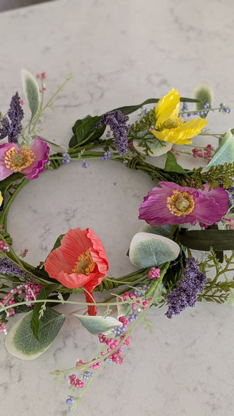 Mixed Poppy Candle Ring