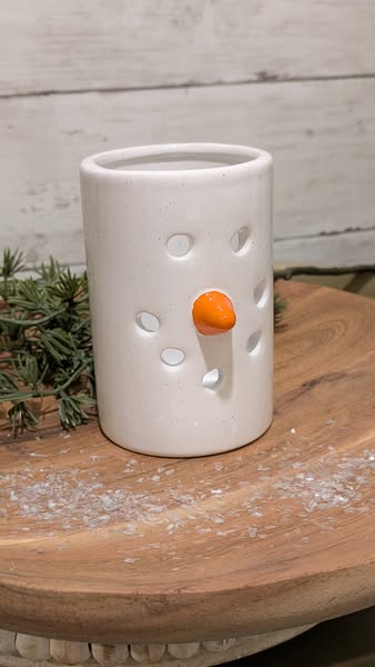 Snowman Luminary