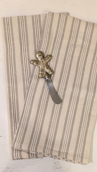 GingerBread Man Spreader/Towel Set