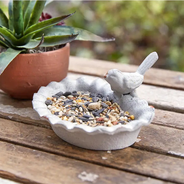 Mini Bird Feeder Dish