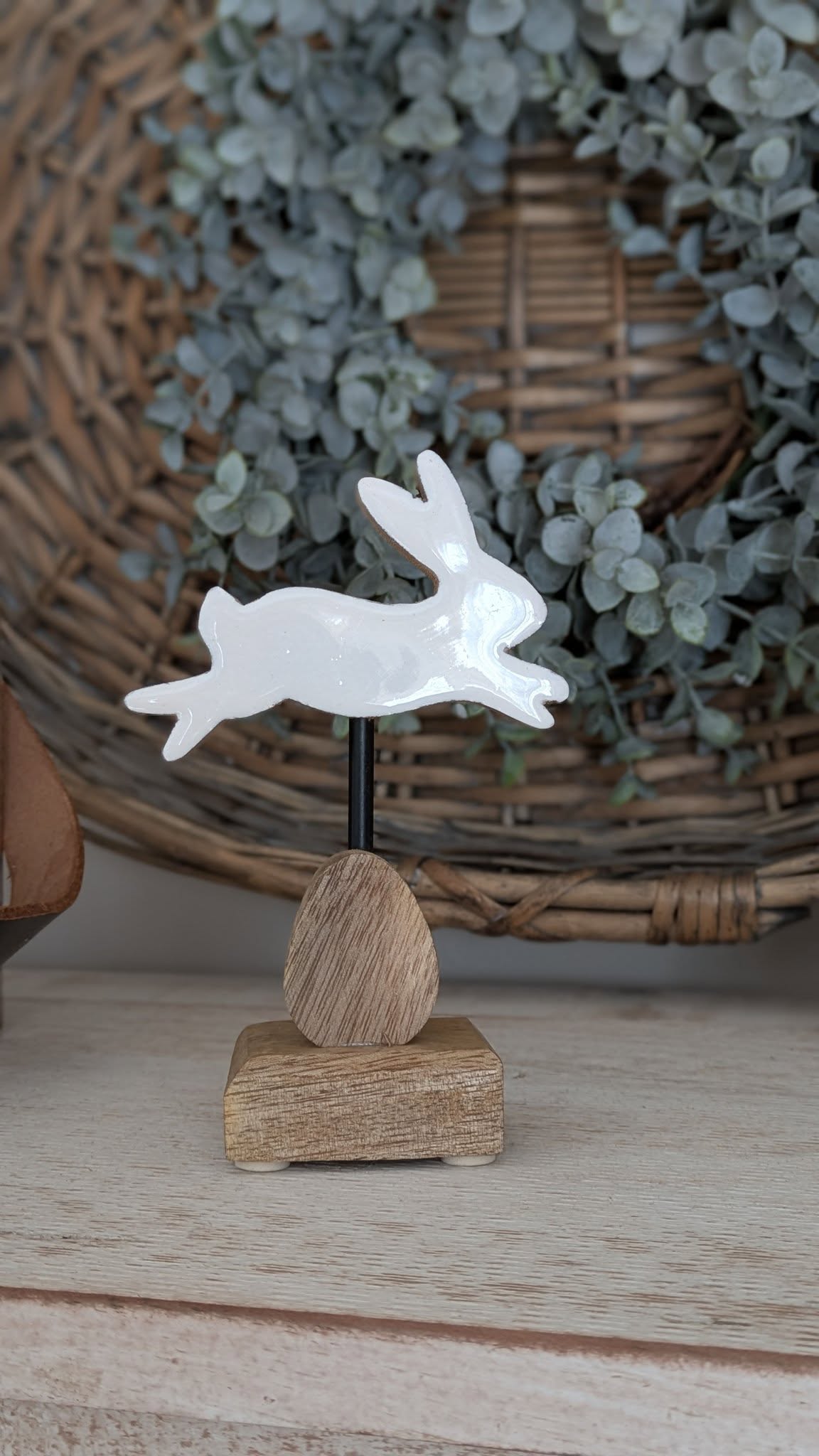 Leaping Bunny Pedestal