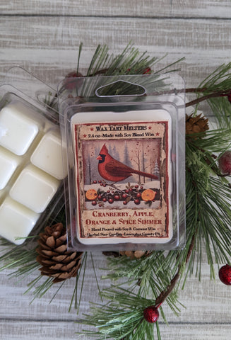 Cranberry Spice Simmer Wax Tart Warmers