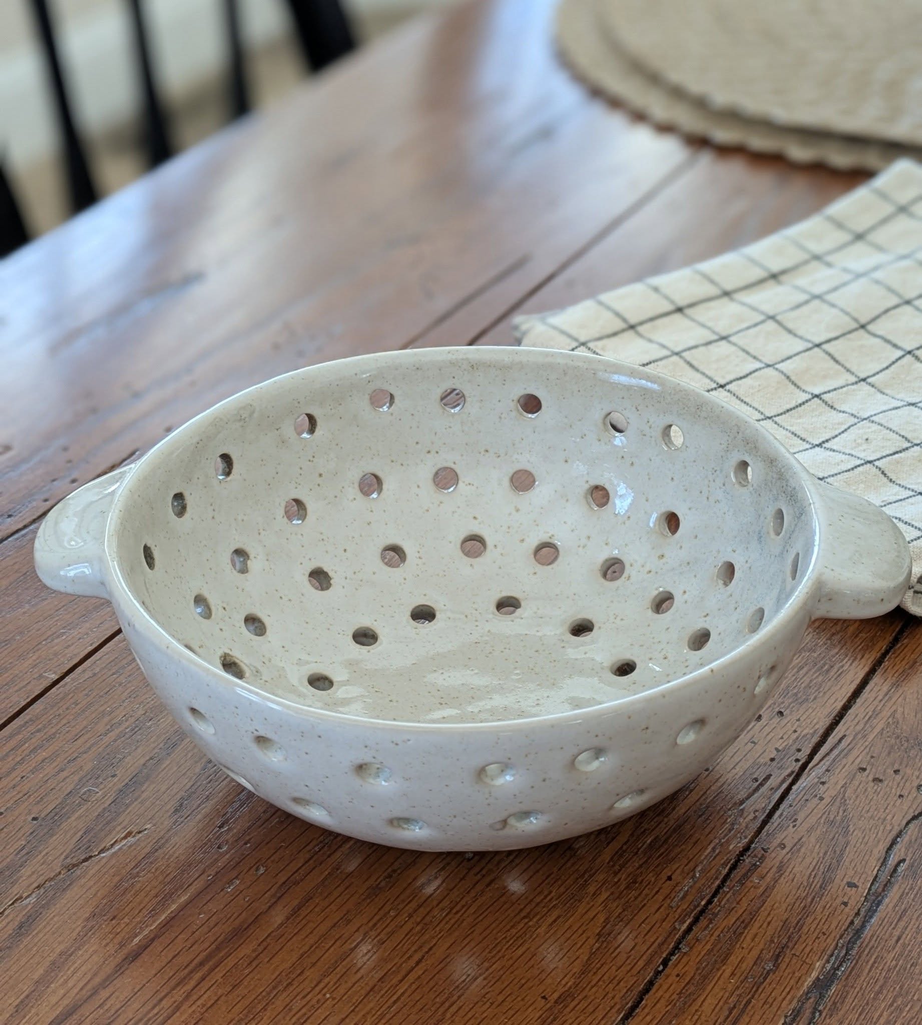 Ceramic Colander