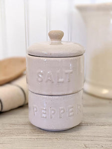 Salt & Pepper Stackable Pots