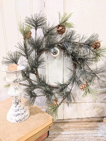 Pinecone Candle Ring