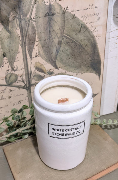 Wood Wick Soy Candle- Cottage Garden