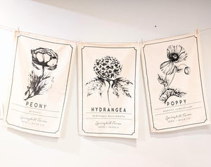 Botanical Tea Towels Set/3