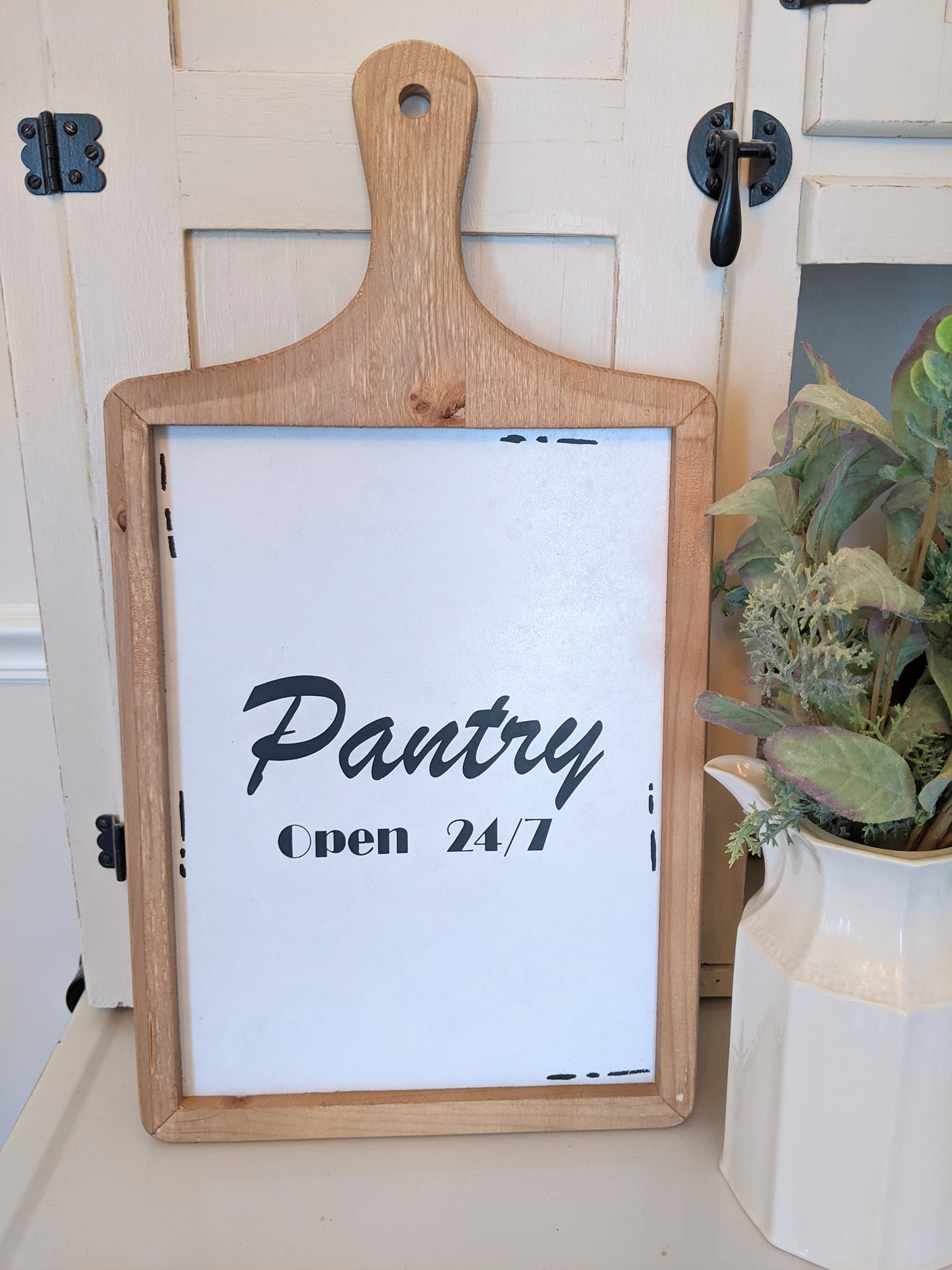 Pantry Wood Sign