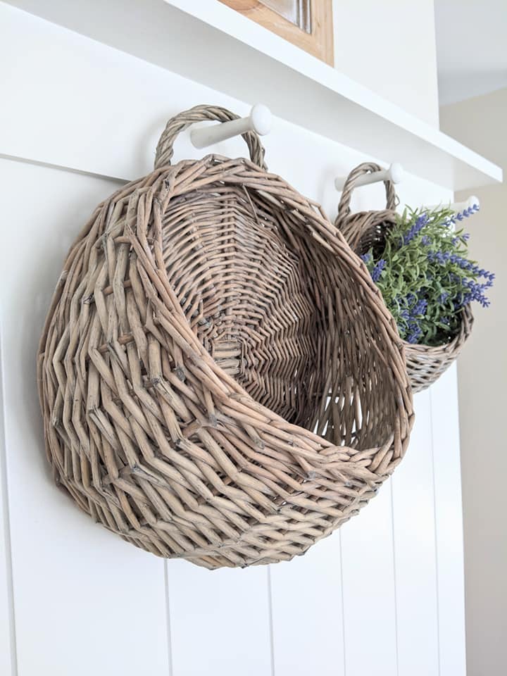 Willow Wall Pocket Basket – GingerSweet Gatherings