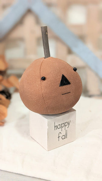 Happy Fall Pumpkin Sitter