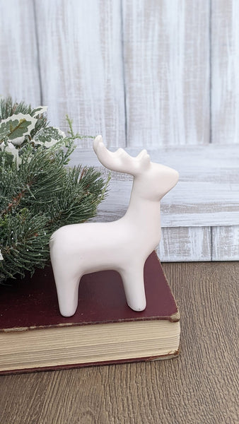 Mini White Reindeer