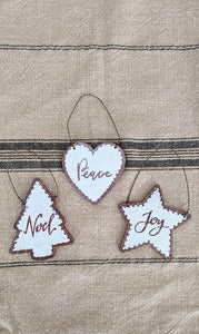 gingerbread cookie ornament set 3