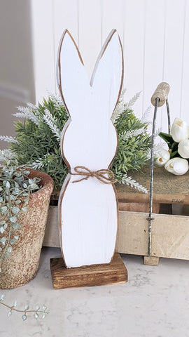 Rustic Wood Bunny