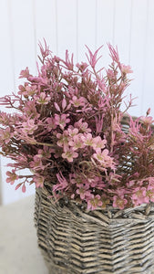 pink wildflower bouquet