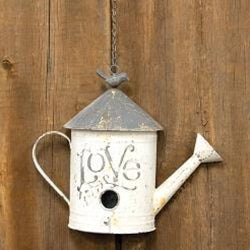 Love Watering Can Bird House