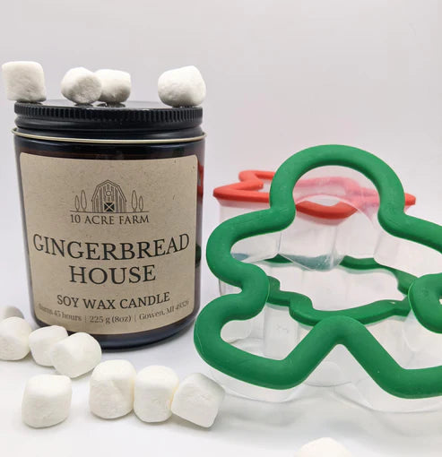 GingerBread House Soy Wax Candle